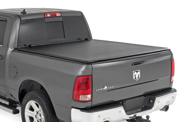 Rough Country - Soft Roll Up Bed Cover - 5'7 In. Bed - Ram 1500 (10-18)/2500 (10-25)
