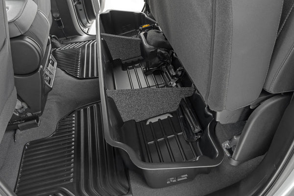Rough Country - Under Seat Storage - Double Cab - Chevy/GMC 1500/2500HD/3500HD (19-25 & Classic)