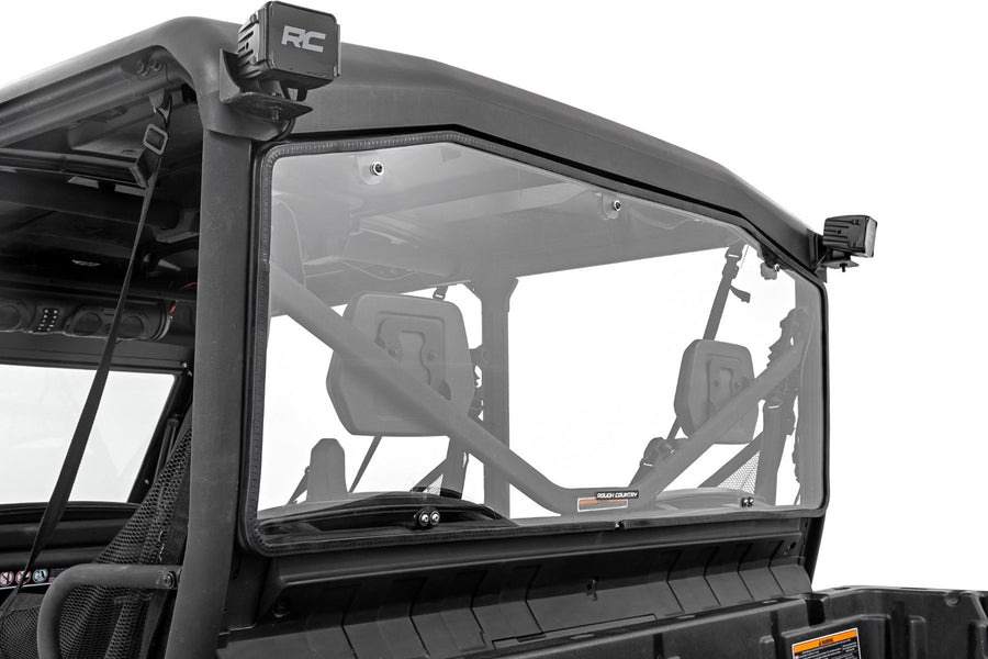 Rough Country - Rear Cab Panel - Scratch Resistant - Can-Am Defender HD 8/HD 9/HD 10