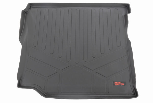 Rough Country - Rear Cargo Mat - W/ Sub - Jeep Wrangler Unlimited 4WD (2018-2025)
