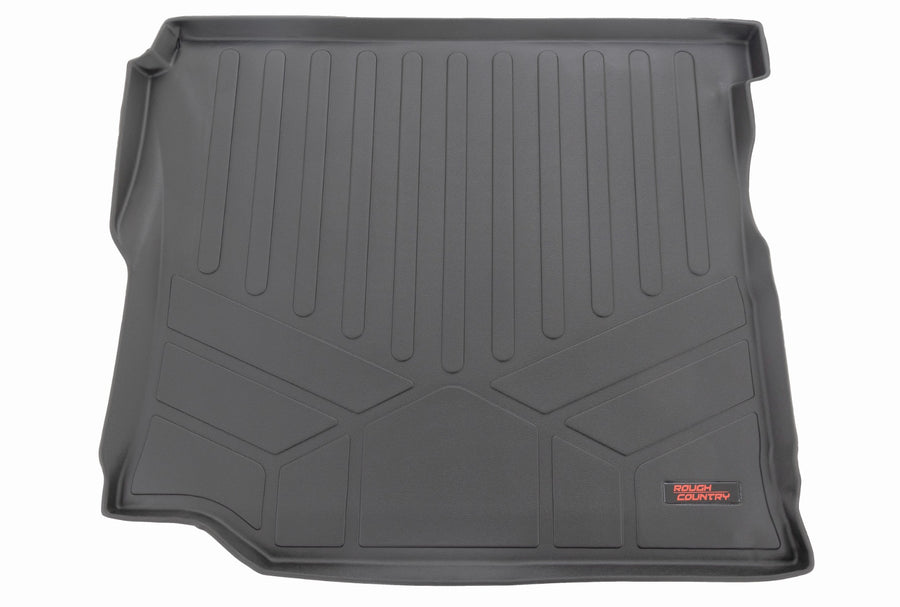 Rough Country - Rear Cargo Mat - W/ Sub - Jeep Wrangler Unlimited 4WD (2018-2025)