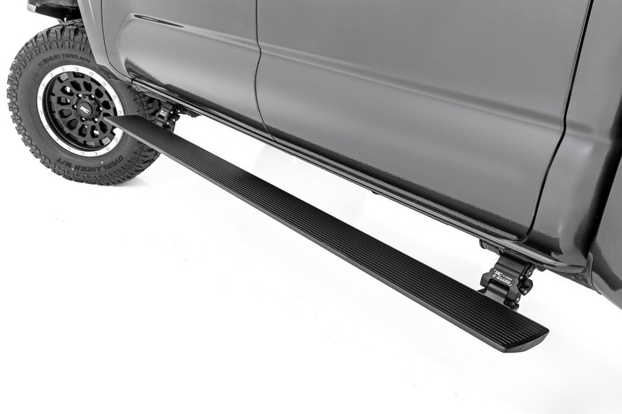 Rough Country - Power Running Boards - Dual Electric Motor - Double Cab - Toyota Tacoma (05-23)
