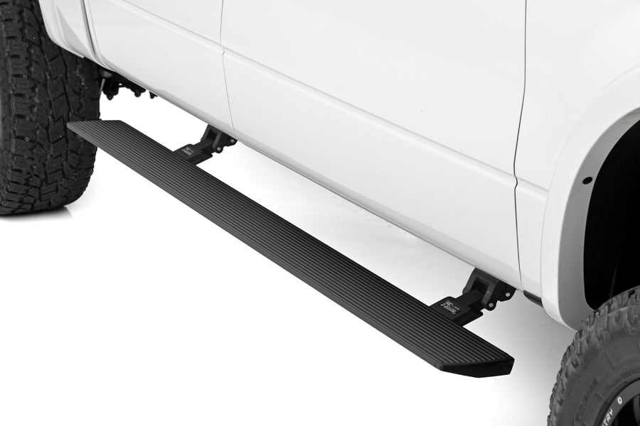 Rough Country - Power Running Boards - Dual Electric Motor - Super Cab - Ford F-150 (09-14)