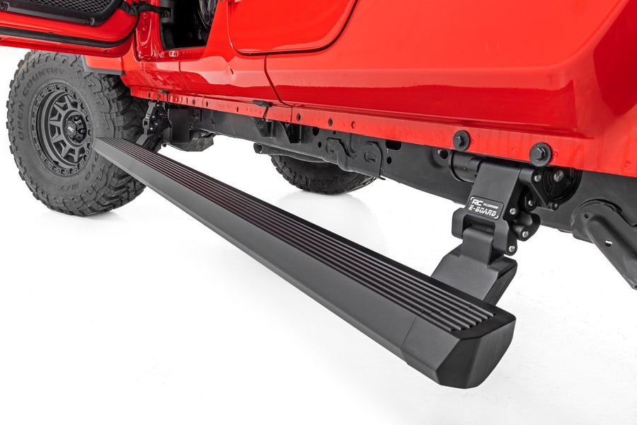 Rough Country - Power Running Boards - Dual Electric Motor - Jeep Gladiator JT 4WD (20-25)