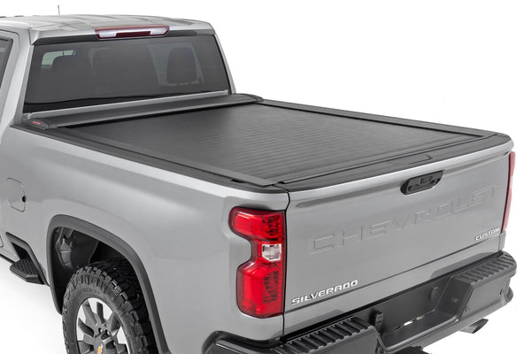 Rough Country - Retractable Bed Cover - 6'9 In. Bed - Chevy/GMC 2500HD/3500HD (20-25)