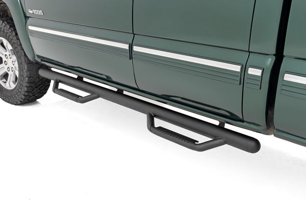 Rough Country - Nerf Steps - Cab Length - Chevy/GMC 1500 2WD/4WD (99-06 & Classic)