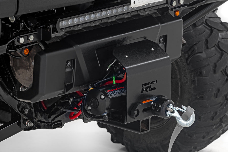 Rough Country - 2 In. Receiver Winch Mount - Multiple UTV Makes & Models