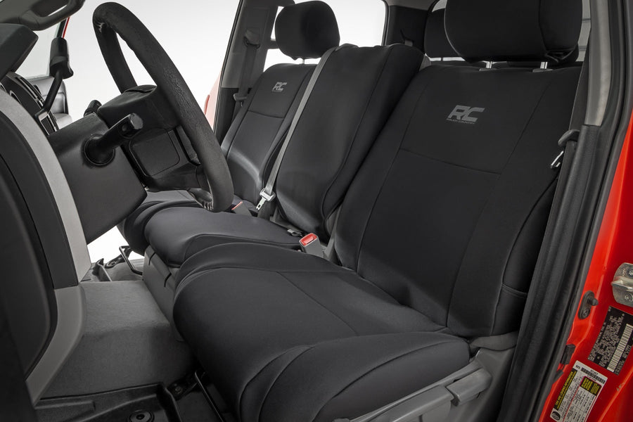 Rough Country - Seat Covers - FR W/ Console Cover And Rear - Toyota Tundra 2WD/4WD (07-13)