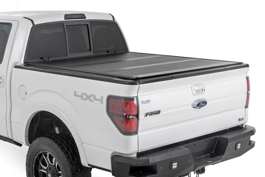 Rough Country - Hard Low Profile Bed Cover - 5'7 In. Bed - Ford F-150 2WD/4WD (2004-2014)