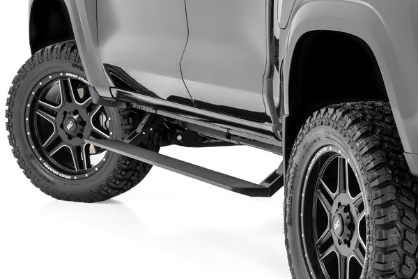 Rough Country - Power Running Boards - Dual Electric Motor - Crew Cab - Chevy/GMC Canyon/Colorado (15-25)