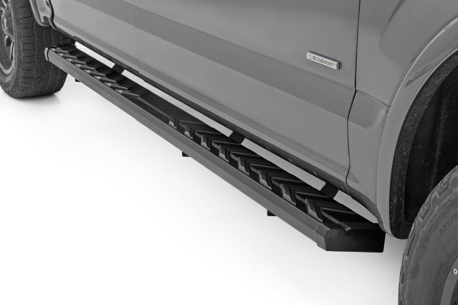 Rough Country - BA2 Running Board - Side Step Bars - Ford F-150/F-250/F-350 2WD/4WD (15-26) - 41010A