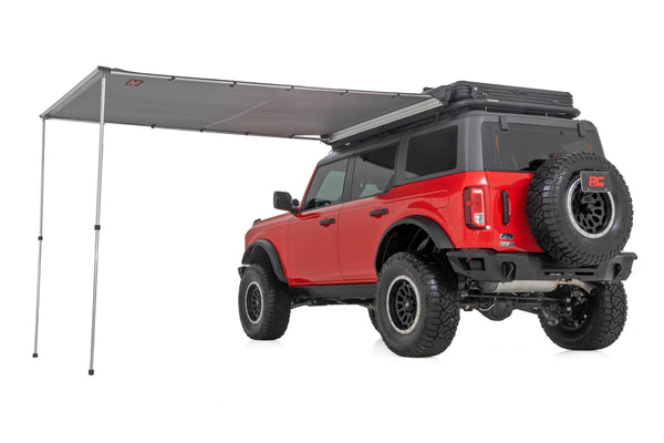Rough Country - Retractable Roof Rack Awning - 6'6 In. X 9'8 In. (Fits Trucks & SUVs)