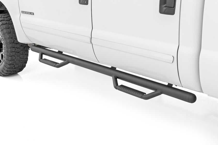 Rough Country - Nerf Steps - Cab Length - Crew Cab - Ford F-250/F-350 Super Duty (99-16)