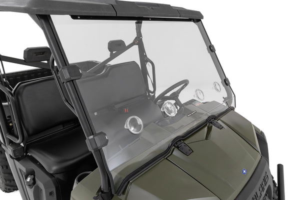 Rough Country - Vented Full Windshield - Scratch Resistant - Polaris Ranger 570 - 98162310