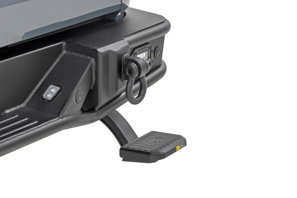 Rough Country - Retractable Bed Step - Manual Pull - Jeep Gladiator JT 4WD (2020-2025)
