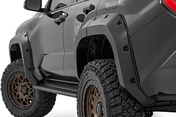 Rough Country - Fender Flares - 089 Wind Chill Pearl - Toyota 4Runner 2WD/4WD (2025)