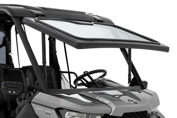 Rough Country - Electric Tilt Windshield - Glass - Can-Am Defender HD 8/HD 9/HD 10