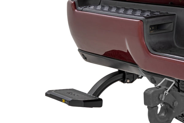 Rough Country - Retractable Bed Step - Manual Pull - Ram 2500/3500 2WD/4WD (2019-2025)