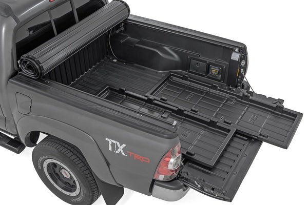 Rough Country - Truck Bed Cargo Storage Tray - Medium Bed Storage Tray - Easy Access - Toyota Tacoma (05-25)