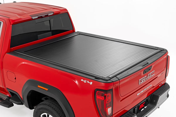 Rough Country - Powered Retractable Bed Cover - 6'9" Bed - Chevy/GMC 2500HD/3500HD (20-26) - 51210690