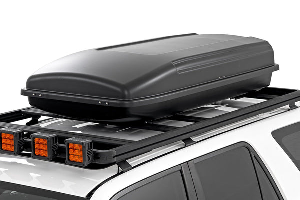 Rough Country - Rooftop Cargo Box - Hard Shell - Strut Assisted - 14.5 Cu. Ft. Storage - 99088