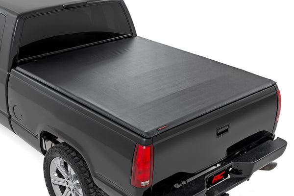 Rough Country - Soft Roll Up Bed Cover - 6'7 In. Bed - Chevy/GMC 1500 (00-06 & Classic)