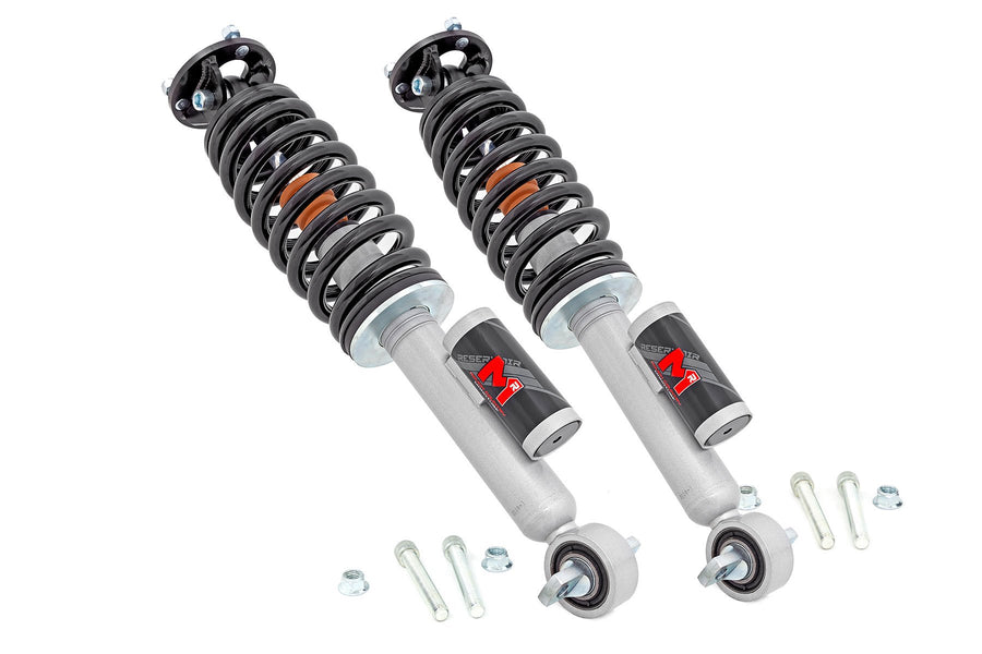 Rough Country - M1R Reservoir Loaded Struts - Adjustable Height - Front - 3.5 Inch - Ford Bronco (21-25)