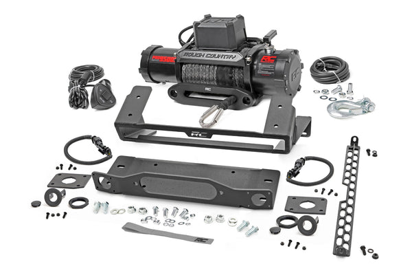 Rough Country - High Winch Mount - All Models - 9500S - Ford Bronco 4WD (2021-2025)