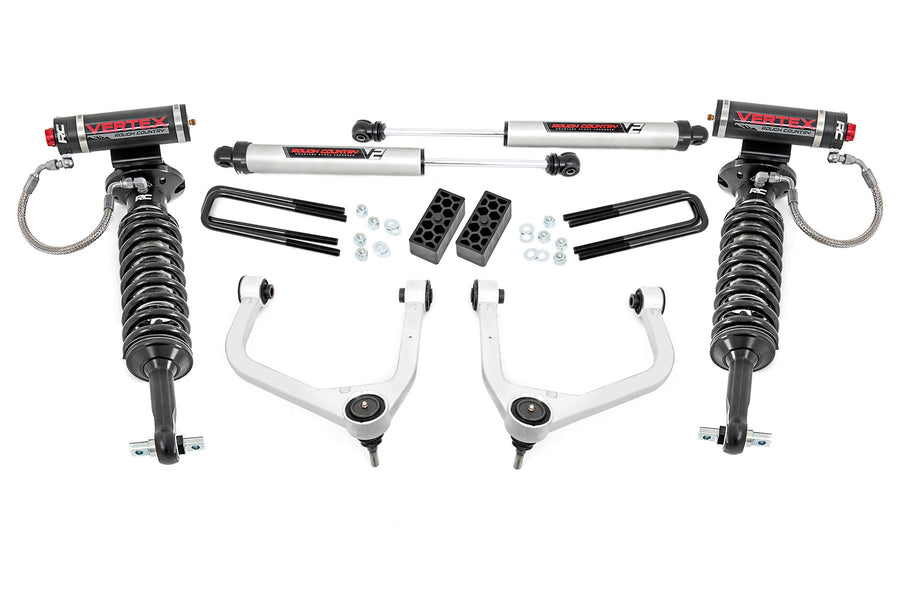 Rough Country - 3.5 Inch Lift Kit - Vertex/V2 - Chevy Silverado 1500 2WD/4WD (2019-2024 & Classic)