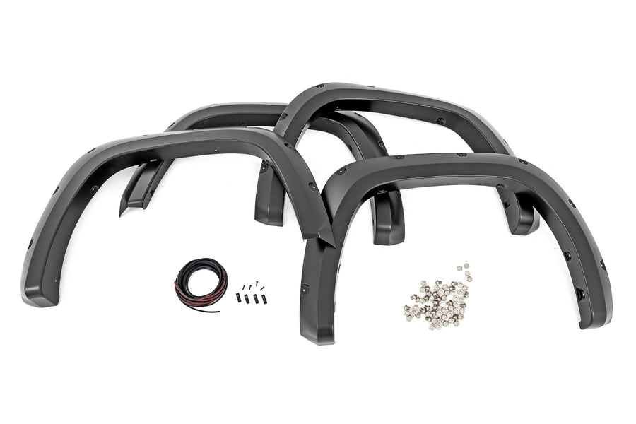 Rough Country - Pocket Fender Flares - 8X8 Blueprint Blue - Toyota Tundra 2WD/4WD (2022-2025)