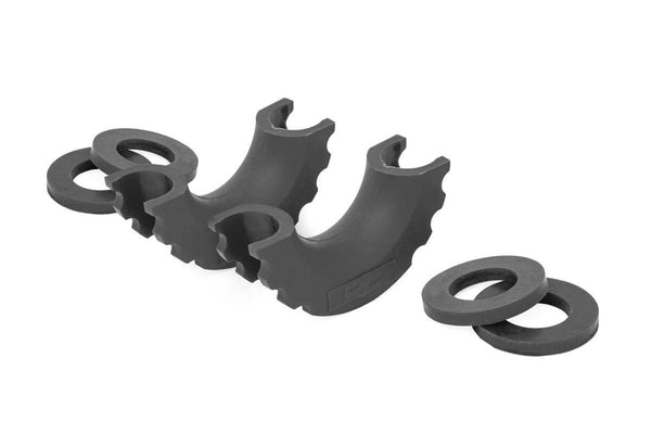 Rough Country - D-Ring Isolator Kit - Pair - Black