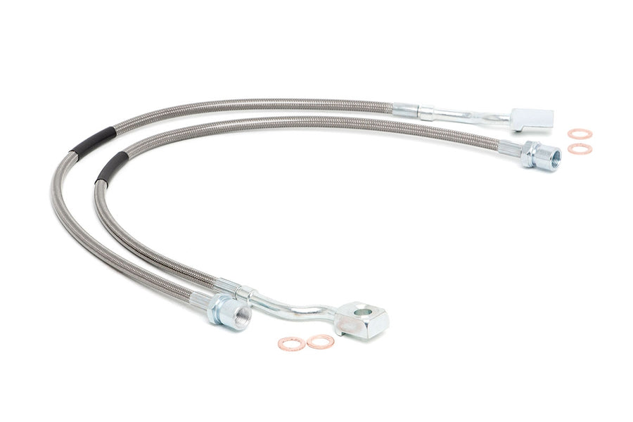 Rough Country - Brakes Lines - Front - Chevy/GMC 1500/1500 SUV/2500HD/3500HD (07-19 & Classic)