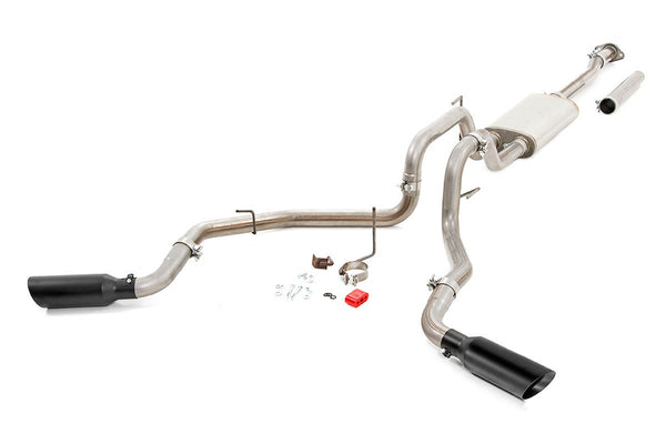 Rough Country - Performance Cat-Back Exhaust - No Std Cab - Ford F-150 2WD/4WD (2015-2020)