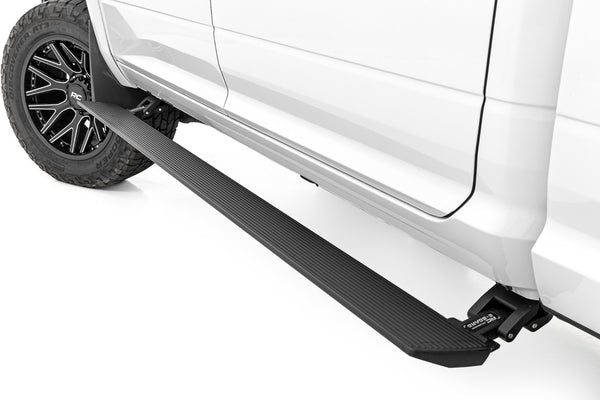 Rough Country - Power Running Boards - Dual Electric Motor - Crew Cab - Ram 2500/3500 (10-25)