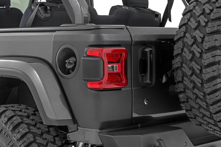 Rough Country - Trail Cladding - Rear Corners - Jeep Wrangler JL/Wrangler Unlimited (18-25)