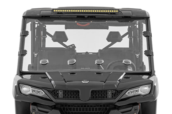 Rough Country - Vented Full Windshield - Scratch Resistant - CFMOTO UFORCE 1000