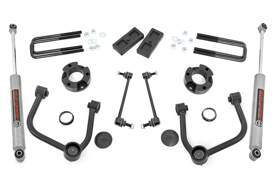 Rough Country - 3.5 Inch Lift Kit - Ford Ranger 4WD (2024-2025)