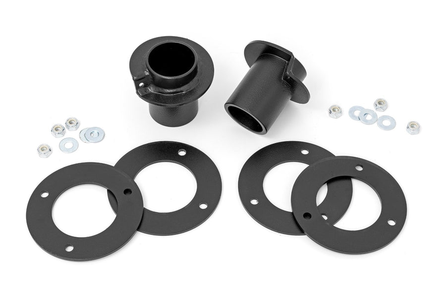 Rough Country - 3/4 Inch Front Leveling Kit - Lowers Rear 1.5 Inches - Ford F-150 Lightning (22-25)