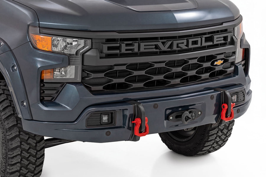 Rough Country - Bumper Cover - G6M Dark Ash - Chevy Silverado 1500 2WD/4WD (2023-2026) - 13006-G6M
