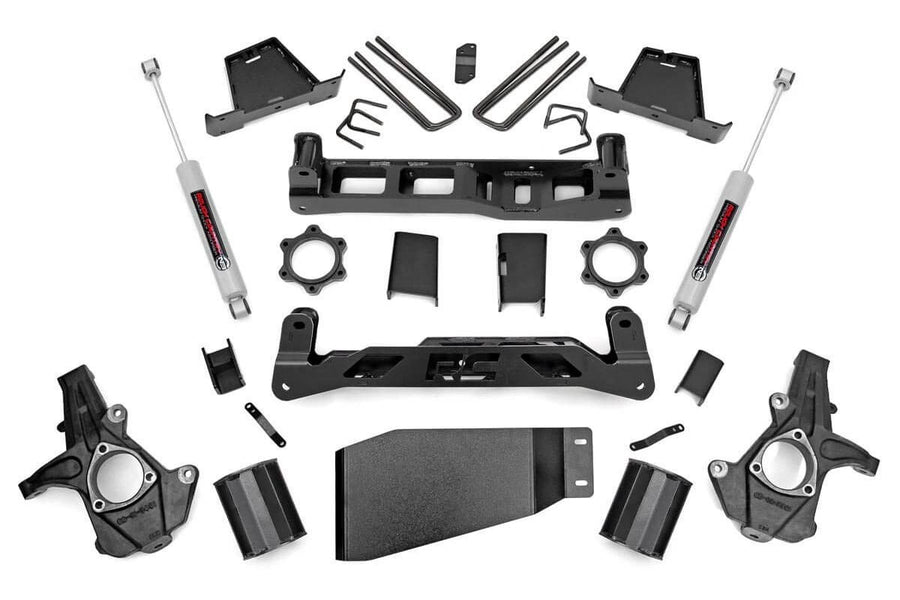 Rough Country - 7.5 Inch Lift Kit - Chevy Silverado & GMC Sierra 1500 4WD (2007-2013)