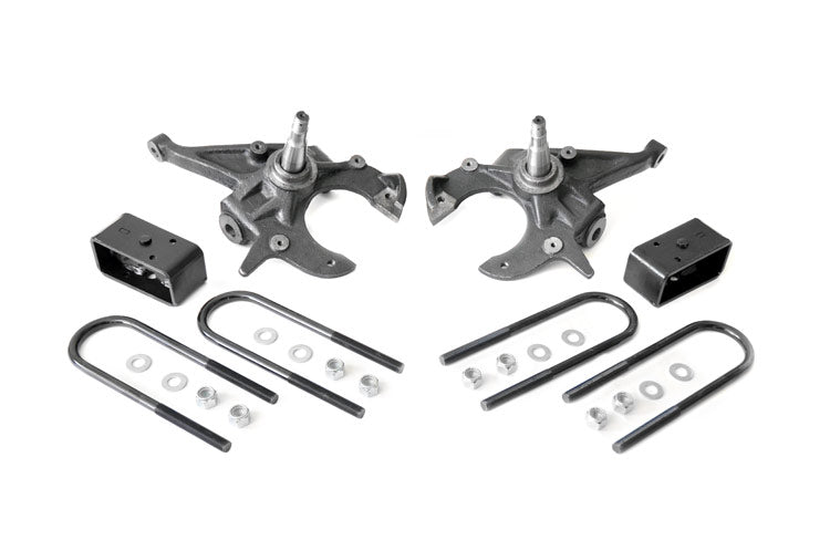 Rough Country - Lowering Kit - 2 Inch FR - 3 Inch RR - Chevy/GMC Blazer/S15 Jimmy/Sonoma 2WD