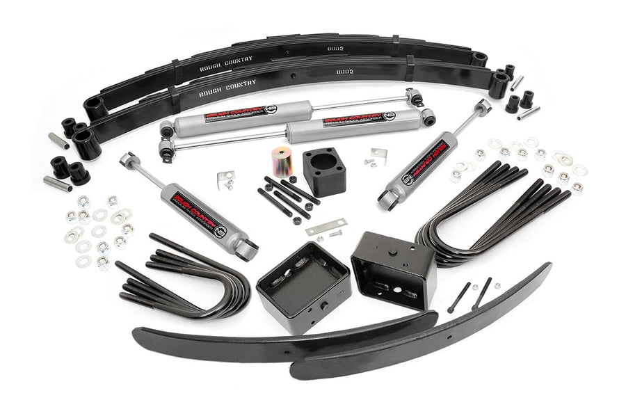 Rough Country - 6 Inch Lift Kit - Rear Blocks - Chevy/GMC C30/K30 C35/K35 Truck 4WD (77-87)
