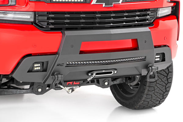 Rough Country - Hidden Winch Bumper - Chevy Silverado 1500 2WD/4WD (2019-2022)