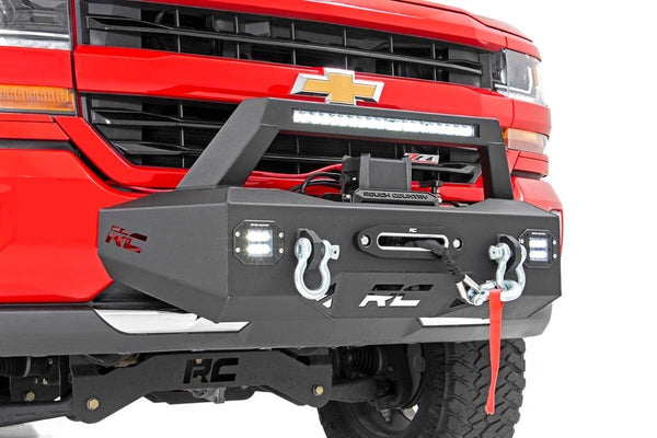 Rough Country - EXO Winch Mount Kit - Chevy Silverado 1500 2WD/4WD (2007-2018 & Classic)