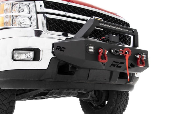 Rough Country - EXO Winch Mount Kit - Chevy Silverado 2500 HD/3500 HD 2WD/4WD (2011-2019)