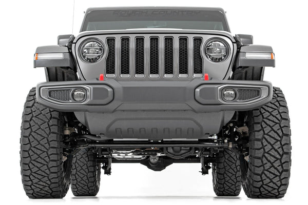 Rough Country - 3.5 Inch Lift Kit - Adj Lower - FR D/S - M1 - Jeep Wrangler Unlimited (24-26) - 91640