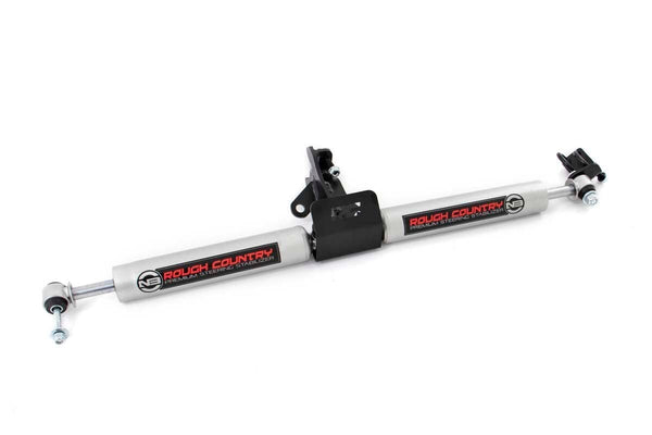 Rough Country - N3 Steering Stabilizer - Dual - 4 Inch Lift - Jeep Grand Cherokee WJ (99-04)