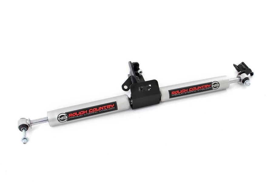 Rough Country - N3 Steering Stabilizer - Dual - 4 Inch Lift - Jeep Grand Cherokee WJ (99-04)