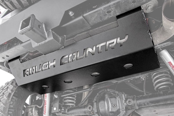 Rough Country - Muffler Skid Plate - Jeep Wrangler JK/Wrangler Unlimited (2007-2018)