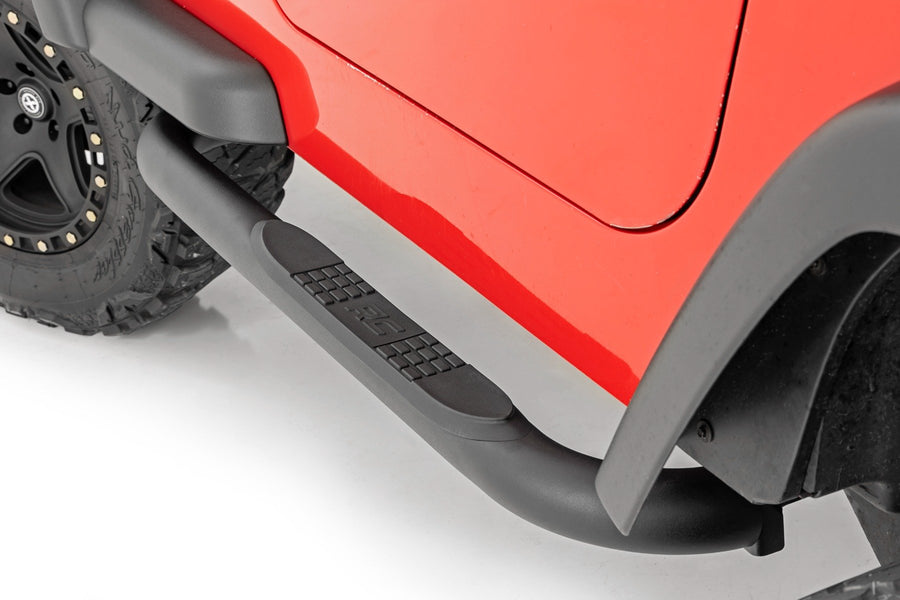 Rough Country - Nerf Bar - 3inch Tube - Jeep Wrangler TJ (97-06)/Wrangler YJ (87-95)